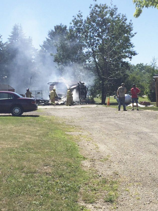 Firefighters respond to shed fire - Observer Today